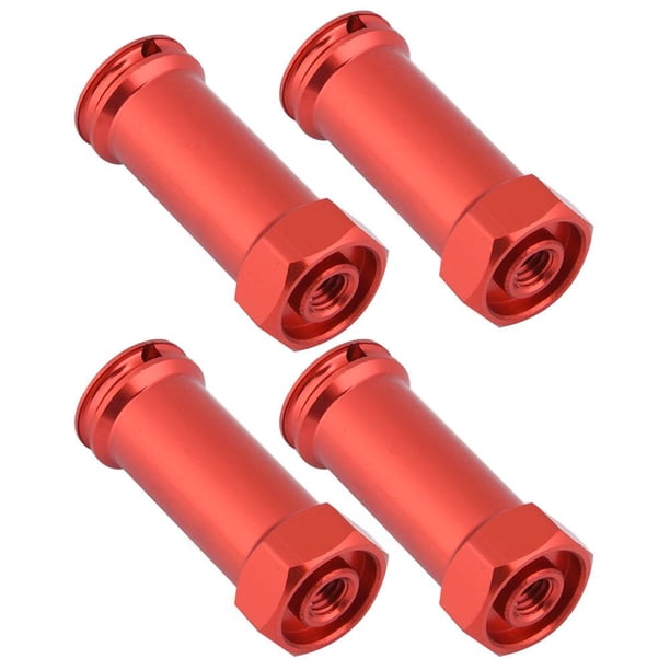 Traxxas Slash 4x4 – Ruote Esagonali In Lega 12mm Rosse (Atomik RC) – Ricambio TRX1654