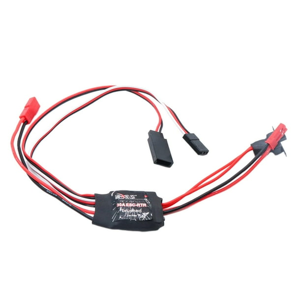 30A Brushed ESC Replaces Accessories Electric Speed Controller for 1/16