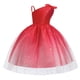 thumbnail image 1 of Vestido infantil con tirantes y hombros descubiertos, vestido de malla de cielo estrellado, vestido de princesa para niña de las flores, vestido de actuación para niños, 1 of 5