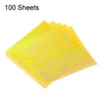 thumbnail image 3 of Uxcell 150 Sheet Glitter Origami Paper 6x6 Inch Shiny Sparkly Square Folding Paper 15x15cm Iridescent Paper for DIY Art, Craft Decor, Yellow, 3 of 6
