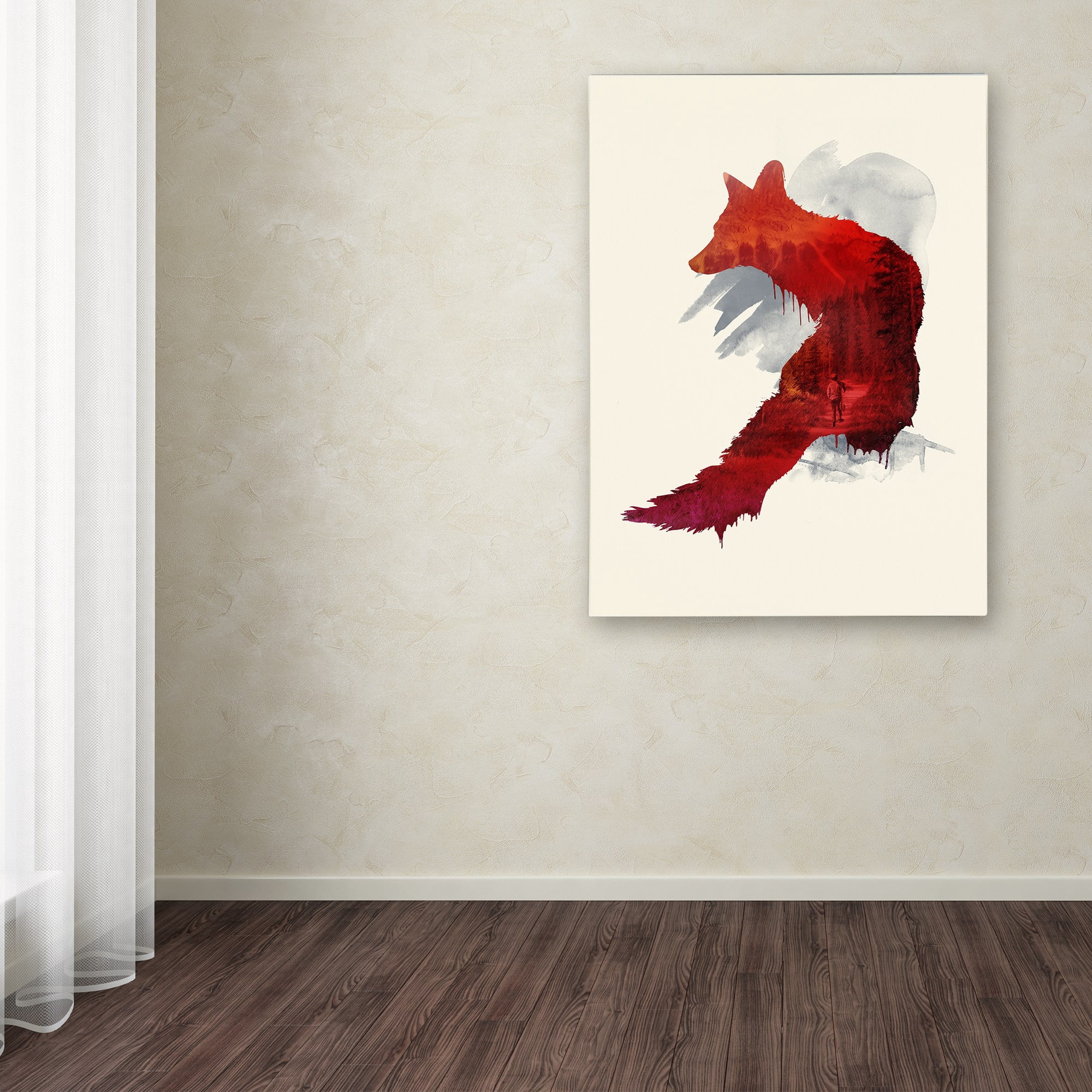 Trademark Fine Art 'Bad Memories' Canvas Art by Robert Farkas