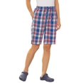 thumbnail image 1 of Plaid Walking Shorts, 1 of 3
