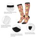 thumbnail image 3 of Balery Donut Calcetines novedosos Calcetines deportivos Calcetines hasta la rodilla Calcetines de algodón Calcetines originales y geniales, 3 of 6