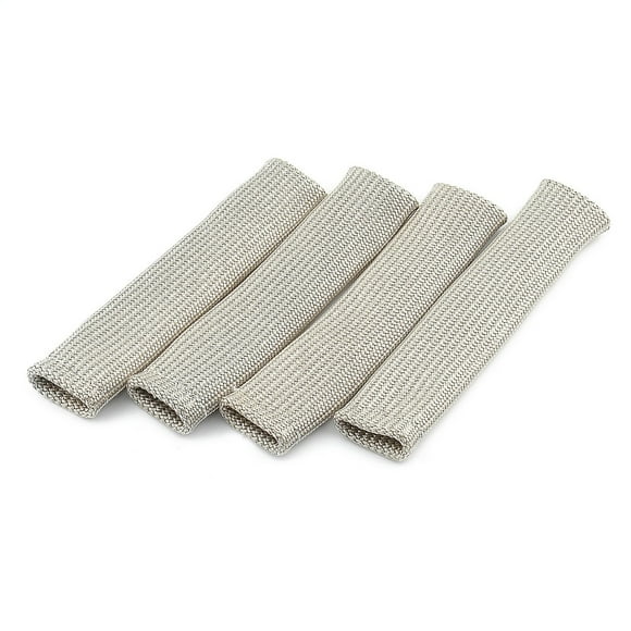 ACCEL Ignition Spark Plug Boot Heat Sleeve 170086 Set of 4; Silver