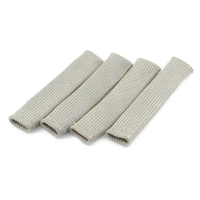 ACCEL Ignition Spark Plug Boot Heat Sleeve 170086 Set of 4; Silver