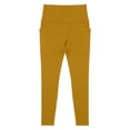 thumbnail image 4 of Mnuaqn Impact Hidden Scrunch Butt Leggings for Women Mid Low Waist Gym Workout Legging Tummy Control Booty Lifting Yoga Pants Yellow for Size S, 4 of 5
