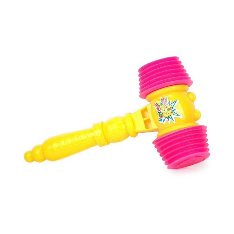 Marteau Couineur En Plastique - Jouet Sonore Pour Enfants - 26 Cm - Jouet D'éveil Et Cadeau