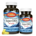 thumbnail image 4 of Carlson - Super DHA Gems, 500 mg DHA, Norwegian, Wild Caught, Sustainably Sourced, Bonus Bottle, 60+20 Softgels, 4 of 4