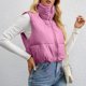 thumbnail image 1 of Chaquetas y abrigos casuales sin mangas y sin capucha para mujer, abrigos de color liso a la moda, chaquetas casuales sin mangas y con capucha, top de poliéster para mujer, 1 of 4