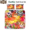 thumbnail image 2 of Melli Mello Ensemble de Housse de Couette Exotique Queen, 2 of 5