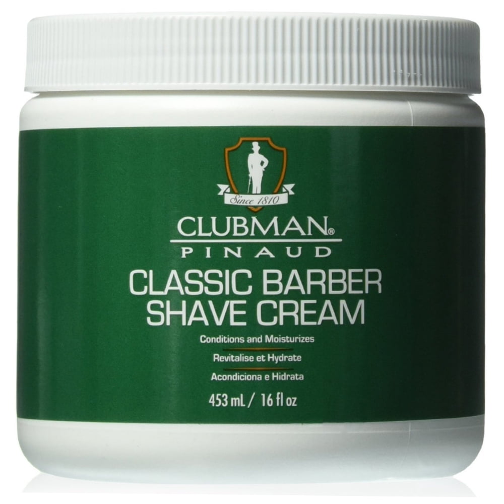 Clubman Classic Barber Shave Cream, 16 Oz.