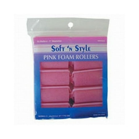 - Soft 'n Style Large Pink Foam Roller (00402)