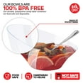 thumbnail image 3 of Multi-Pack Clear Plastic Serving Bowls (36 Pack) 3 x 54oz Large Disposable Candy Dishes, 3 x 20oz Buffet Containers, Chips, Popcorn, Snacks, Punch, Salad Bar, Parties, Bridal Shower, Party Supplies, 3 of 4