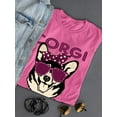 thumbnail image 3 of Corgi Mama T-Shirt Women -Image by Shutterstock, Female 3X-Large, 3 of 4