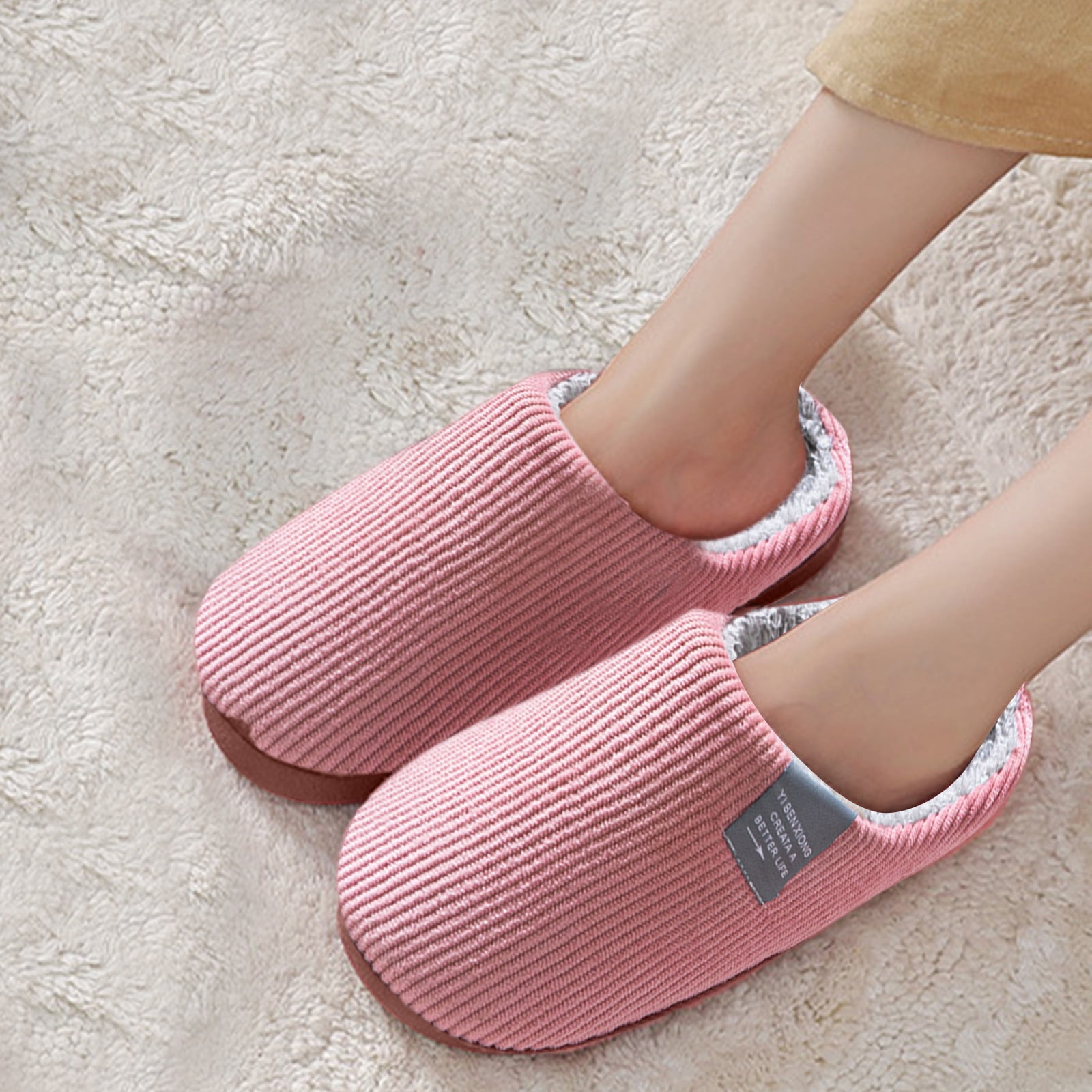 Slippers - New House Slippers Men Fashion Mens Room Shoes Brand Designer  Shower Slippers Man Soft Bottom Indoor Men Slippers (hei jin 5.5) : Buy  Online at Best Price in KSA -