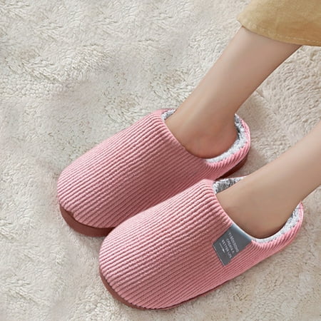 

Christmas Women Fashion Shoes Ladies Warm Lovely Household Cotton Casual Flat Sliper