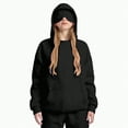 thumbnail image 2 of Godom Toddler Boys Girls Cute Sweatshirt with Eye Built Color Solid Zip Long Sleeve Hoodies Top Kids Jackets, 2 of 4