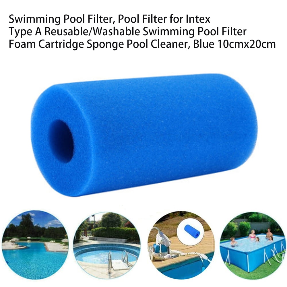 Reusable Washable Swimming Pool Filters Foam Sponge Replacement For Intex Type A 