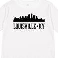 thumbnail image 4 of Inktastic Louisville Kentucky Skyline Cities Boys or Girls Long Sleeve Toddler T-Shirt, 4 of 5