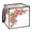 Trumpet Flower, variant on Home Organizer Foldable Fabric Storage Bin With Handle Trumpet Flower