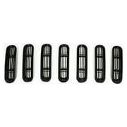 Paramount Restyling 42-0215B 07-14 Jeep Wrangler 4 mm. Black Vertical Aluminum Billet Grille Fits select: 2008,2015-2017 JEEP WRANGLER UNLIMITED