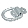 thumbnail image 4 of 1/2" Bolt-On D Ring Heavy Duty Tie Down Anchor w/Mounting Brackets 12,000 LBS Breaking Strength - White Blue Zinc | Cargo Tie Down Anchors for Flatbed Trucks Trailers (20 Pack), 4 of 9