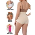 thumbnail image 4 of LELINTA Womens Butt Lifter Underwear Hip Enhancer Tummy Control Shapewear High Waist Cincher Trainer Butt Lifter Panties Body Shaper for Women, 4 of 8