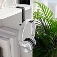 thumbnail image 4 of Headphone Holder Desk Mount Headset Hanger Clip Hook Display Stand (White), 4 of 4