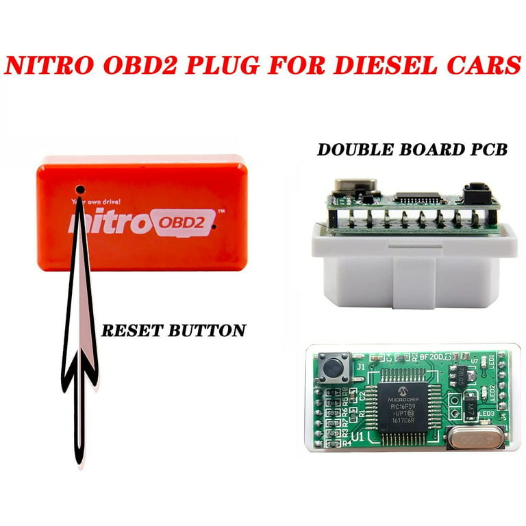 Nitro Eco Obd2 15% Auto Kraftstoff Sparer Für Diesel Benzin Protokoll  Benzin Autos Ecoobd2 Obd Eco Obd 2 Chip Tuning Box Benzin