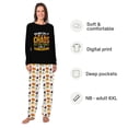 thumbnail image 2 of Funny Thanksgiving Matching Family And Dog Pajamas, Chaos Thanksgiving Pajama Set, Standard And Plus Sizes, 2 of 7