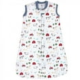 thumbnail image 3 of Hudson Baby Infant Boy Premium Quilted Sleeveless Sleeping Bag and Wearable Blanket, Boy Farm Animals, 18-24 Months, 3 of 3