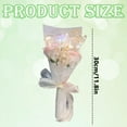 thumbnail image 3 of Roses Bouquet Artificial Flower - Preserved Pink Rose Flowers for Her - Unique Gifts Valentine's Day, Mother's Day, Thanksgiving, Birthday, Anniversary, 3 of 4