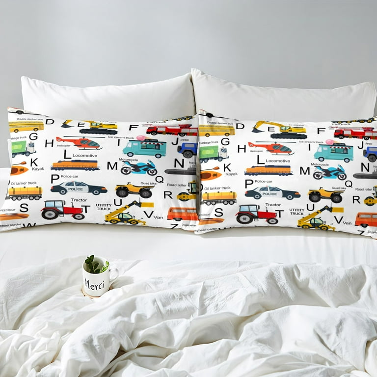 Alphabet top bedding twin