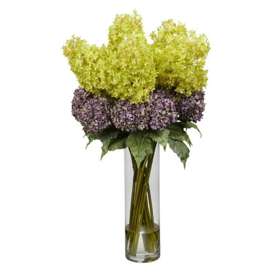 Giant Mixed Hydrangea Silk Flower Arrangement
