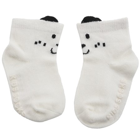 

Baby Girls Cotton Cartoon Pattern Anti- Socks White S（0 - 2 years）