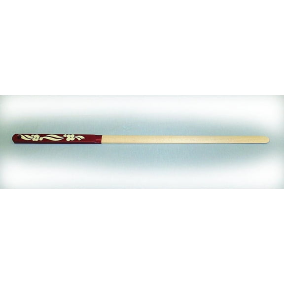 Bethany Housewares Lefse Turning Stick - Wood Handle - 24" Long, Red