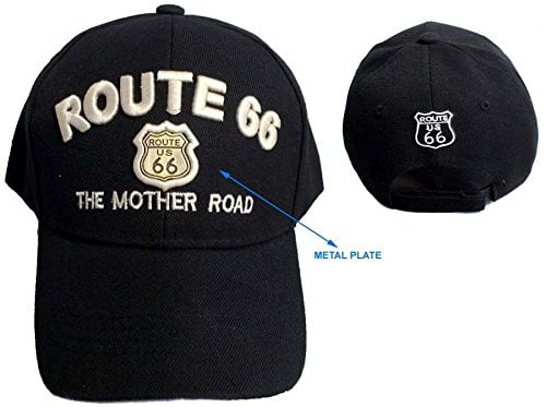 route 66 baseball caps