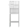 thumbnail image 3 of Better Home Products Ace Over the Toilet Storage Organizer in White, 3 of 9