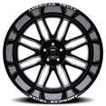 thumbnail image 2 of 20x10 American Truxx AT1915 Restless Black/Milled Wheel 5x5 (-25mm), 2 of 3