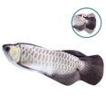 thumbnail image 2 of Electric Floppy Fish Cat Toy, Moving Cat Kicker Fish Toy, 11" Realistic Flopping Fish Dog Toys, Plush Interactive Cat Toys for Indoor Cats, Wiggle Fish Dog Toys, 2 of 8
