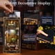 thumbnail image 3 of Kit Book Nook Kit MiniCity, estantería para libros DIY con luz LED, 3 of 7