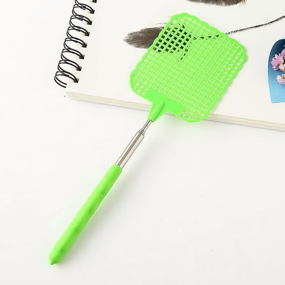 5 pack Extendable Fly Swatter Telescopic Long Reach Bug MOSQUITO Killer5pcs Green