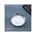 thumbnail image 3 of Metal Storage Tray Oval Tray Snack Fruit Cosmetics Jewelry Organizer Collect, 3 of 8
