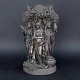 thumbnail image 1 of The Triple Goddess Sculpture Celtic Sacred Moon Triple Goddess Mother Maiden Crone Under Tree of Life Statue Hecate Brigid Decor Garden Sculpture, 1 of 5