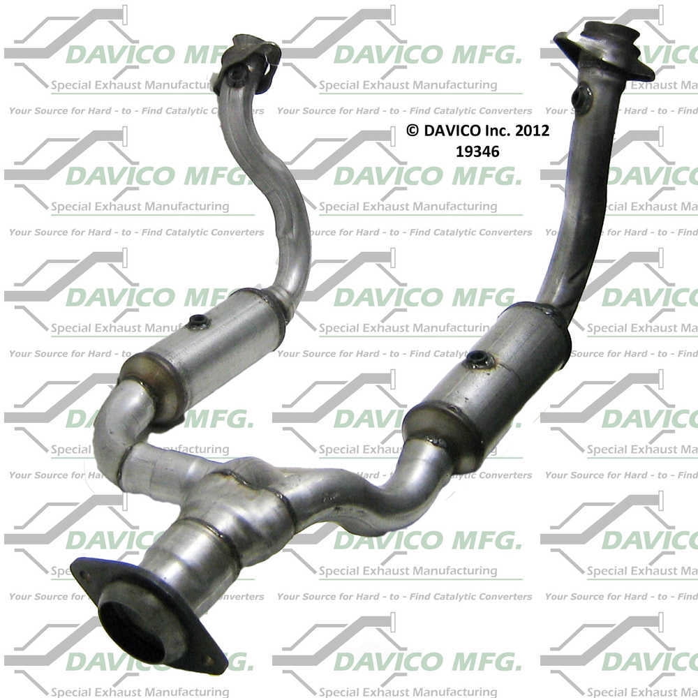 Davico Mfg Catalytic Converter P/N:19346 Fits select: 2008-2010 FORD F250, 2008-2010 FORD F350