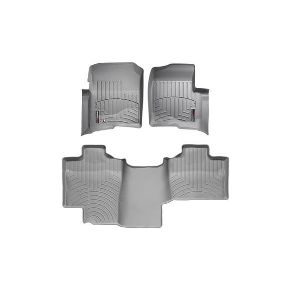 WeatherTech Custom Fit FloorLiners compatible with 2005-2008 Ford F-150 - 1st & 2nd Row, Grey