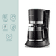 thumbnail image 3 of Cafetera de Goteo Eléctrica Brügmann 12 Tazas 1.2 L 680 W Jarra de Vidrio Filtro Permanente Cafetera de Gotero 1.2 Lt, 3 of 6