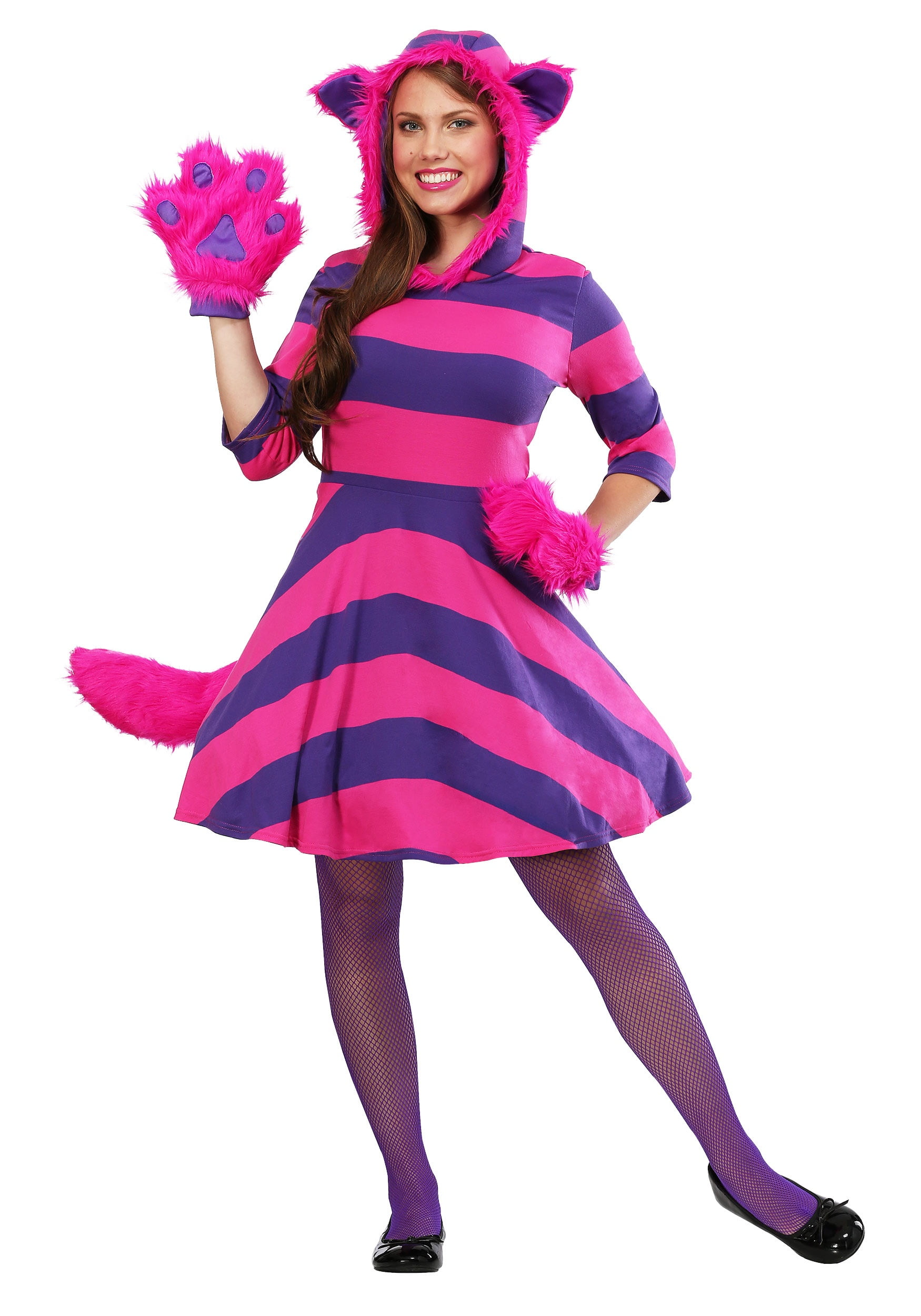 C49106 Leg Avenue Cheshire Cat Girl's Costume