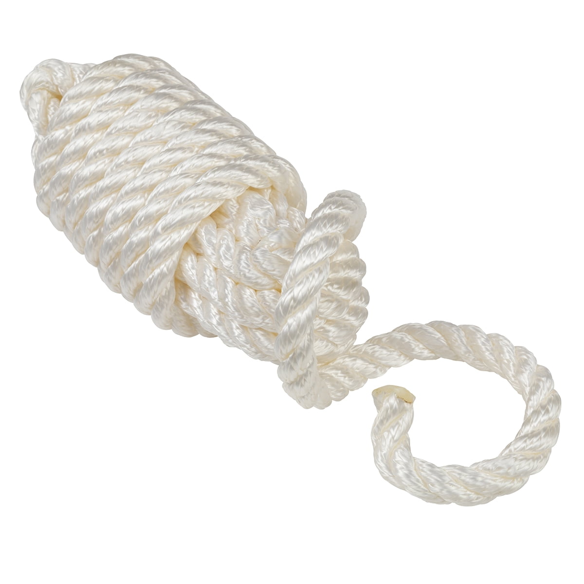 (2 pack) Ozark Trail Marine Dock Line, 3/8 in x 10 ft Twisted Nylon, 600 lb Load Capacity