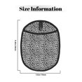 thumbnail image 3 of Black leopard print A Pot Holders for Kitchen - Heat Resistant Oven Mitts Hot Pads with Pocket, Non Slip Silicone Pot Holders, Cuteness Hanging Loop Potholders for Kitchen Baking, 3 of 5